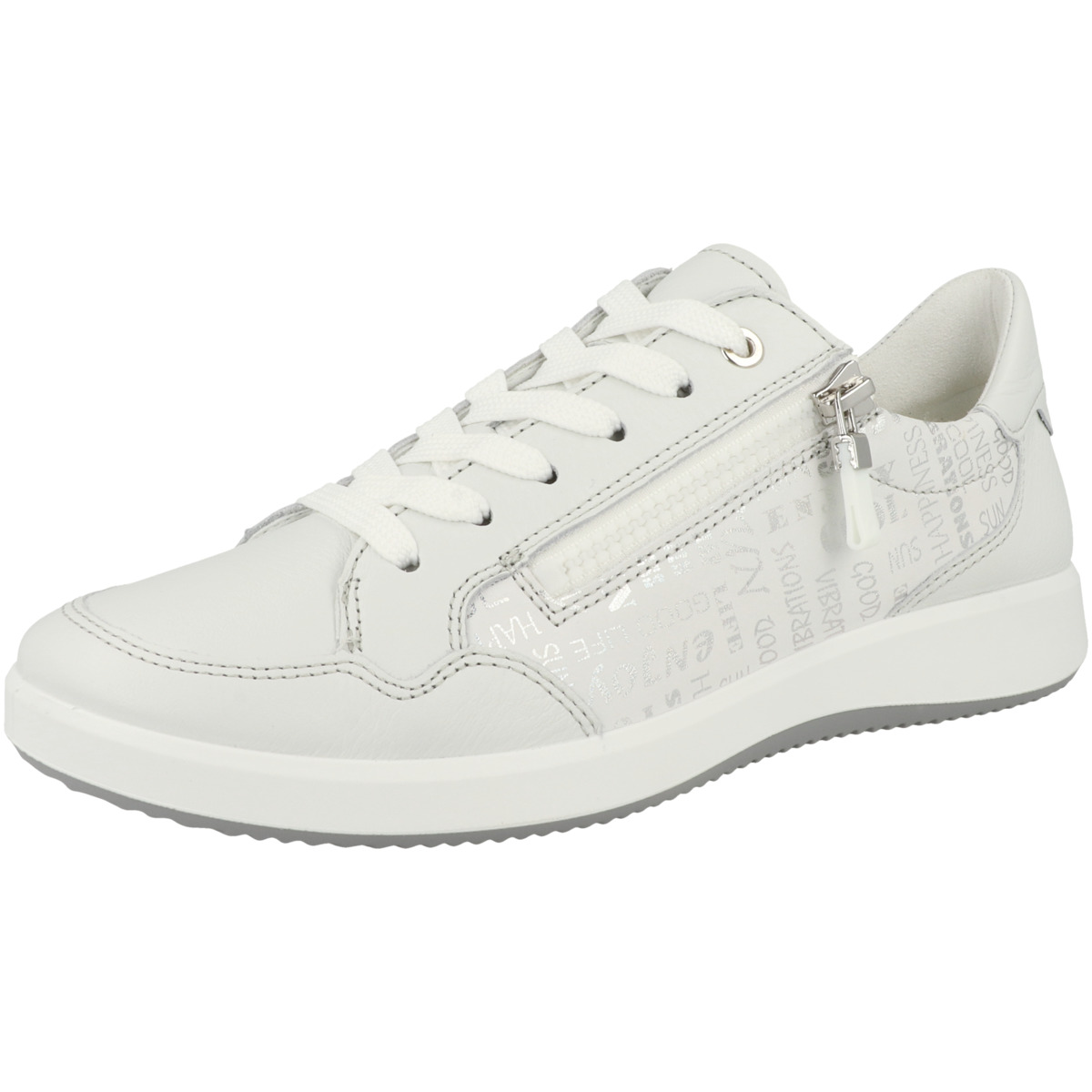Ara 12-23901 Sneaker Low hellgrau