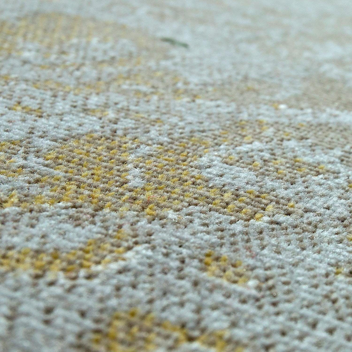 Teppich Artigo 415, Paco Home, rund, Höhe: 4 mm, Kurzflor, Motiv Ornamente, Vintage Design, In- und Outdoor geeignet