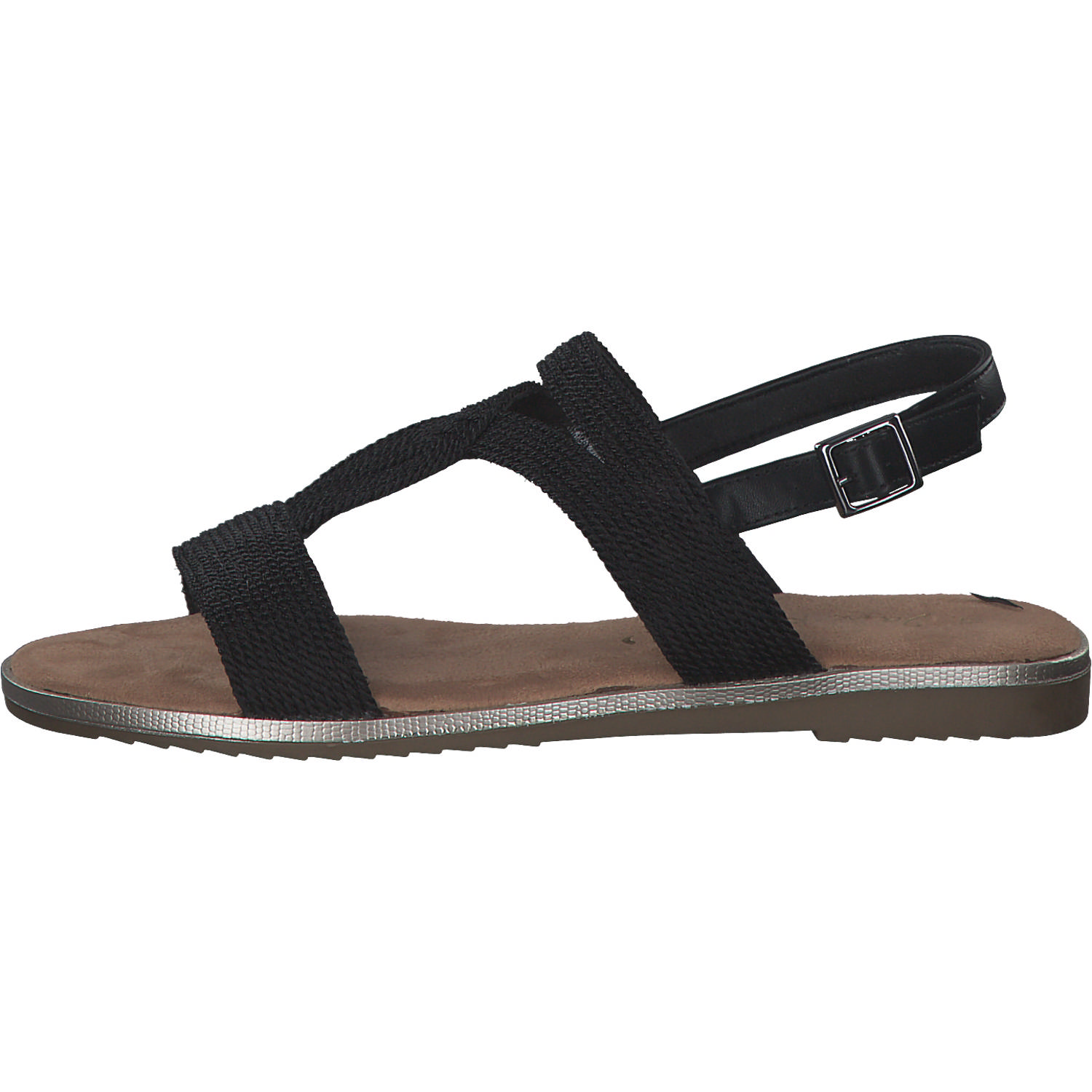 Idana 281536, Klassische Sandalen, Damen, Schwarz