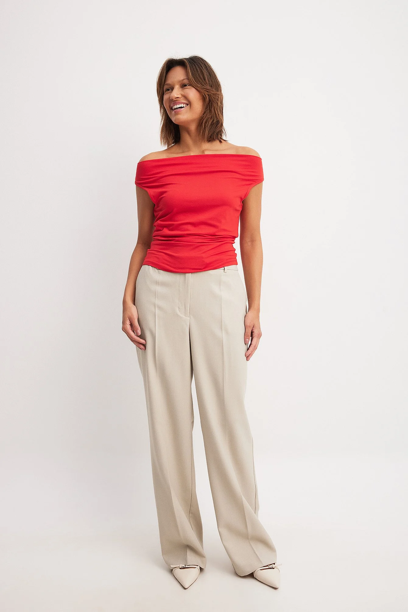 Soft Line schulterfreies Top