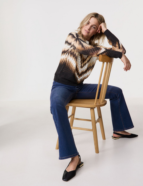 Pullover mit Ajourmuster