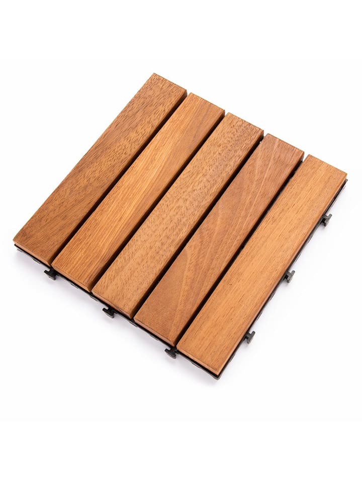 Evila Bodenplatte in Natur - (L)30 x (B)30 cm günstig kaufen onesize