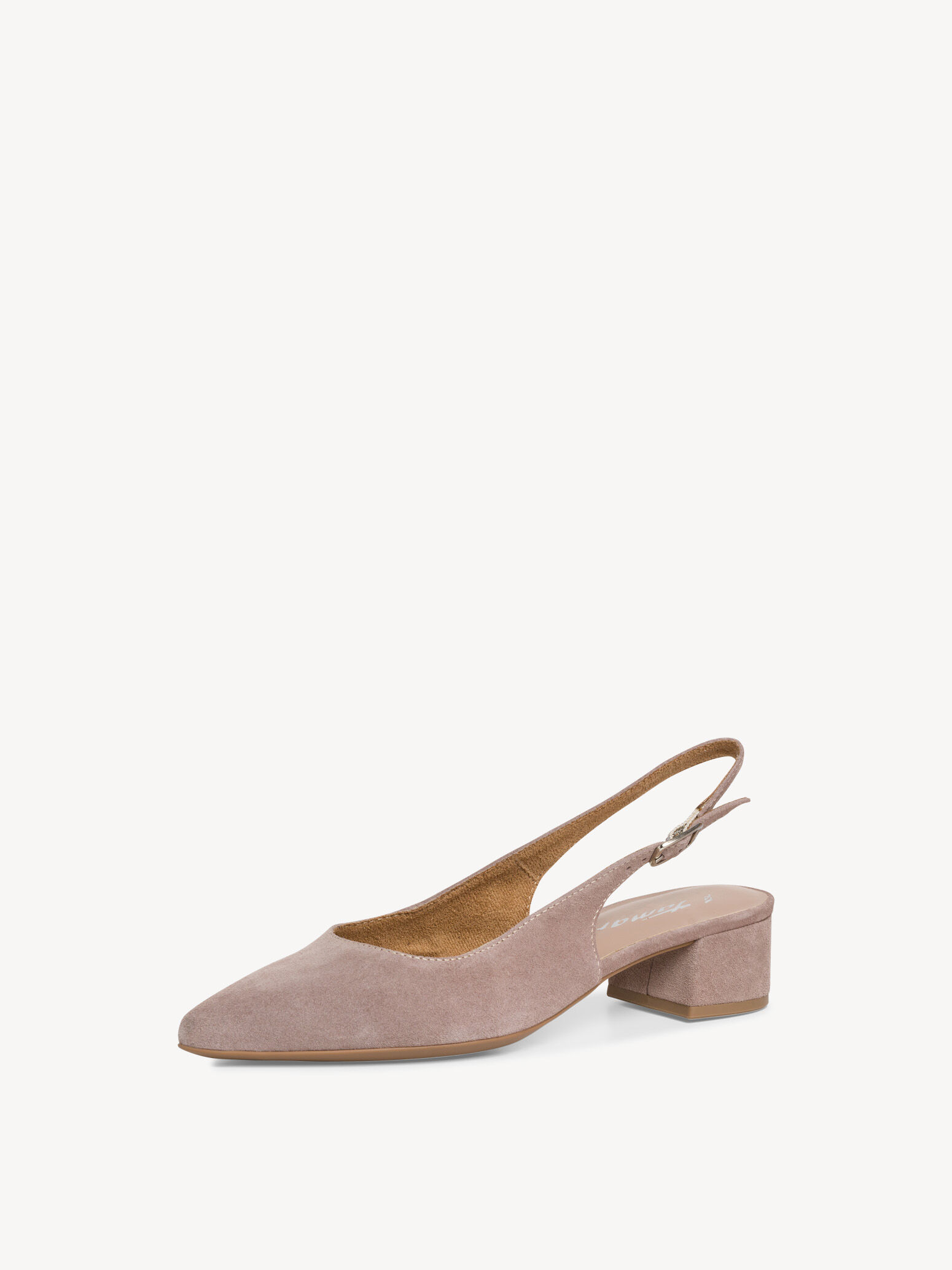 Escarpin en cuir - beige