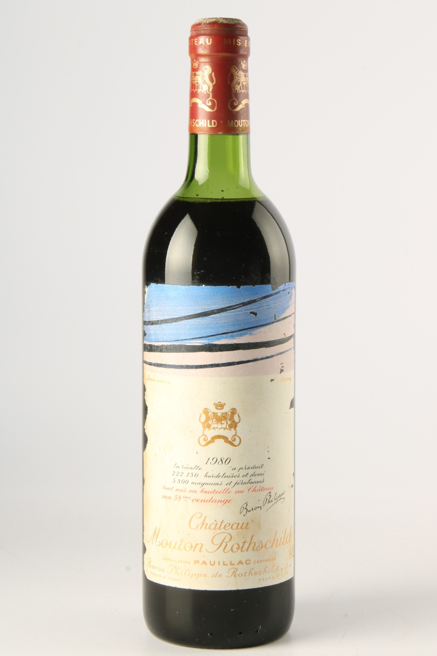 Château Mouton Rothschild 1980, Pauillac