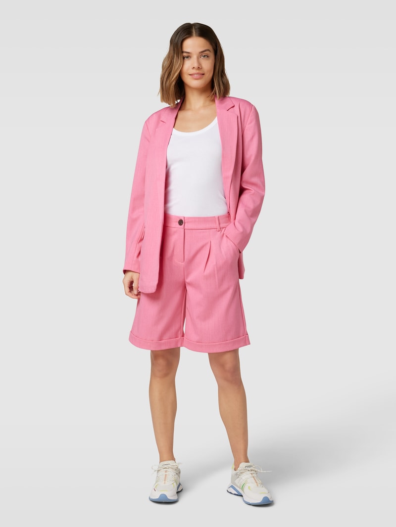 Bermudas mit französischen Eingrifftaschen Modell 'Milena' in pink