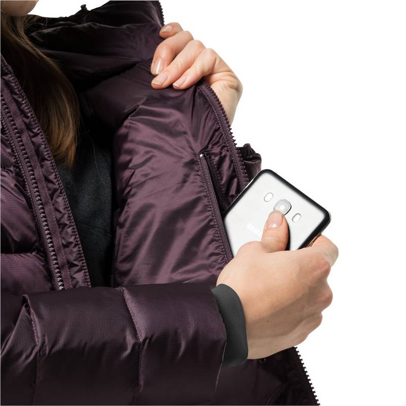 Jack Wolfskin NEBELHORN DOWN HOODY W Daunenjacke Damen