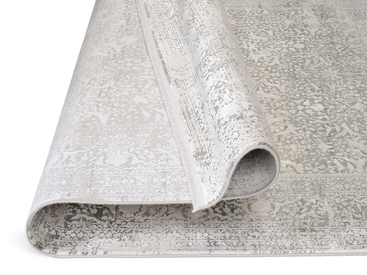 Interliving Webteppich L-8710 Silber 67 x 130 cm