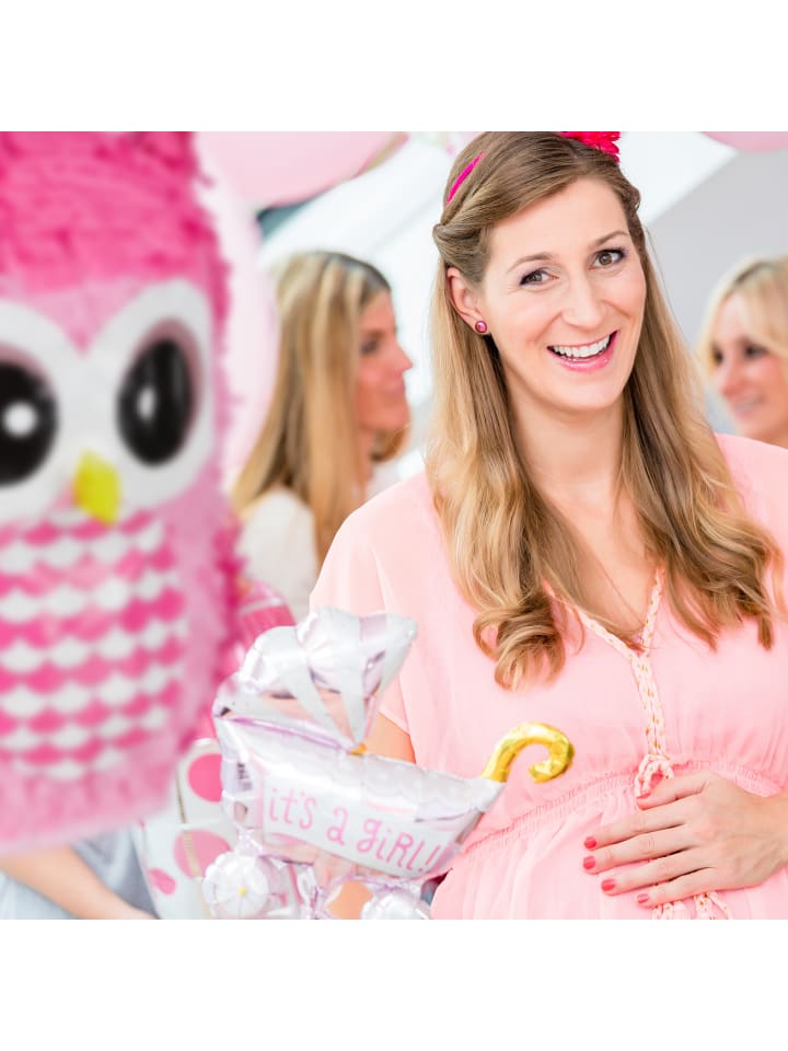 relaxdays Pinata Eule in Pink günstig kaufen onesize