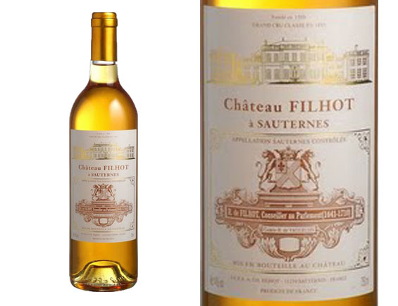 Château Filhot 2013 Bordeaux Sauternes