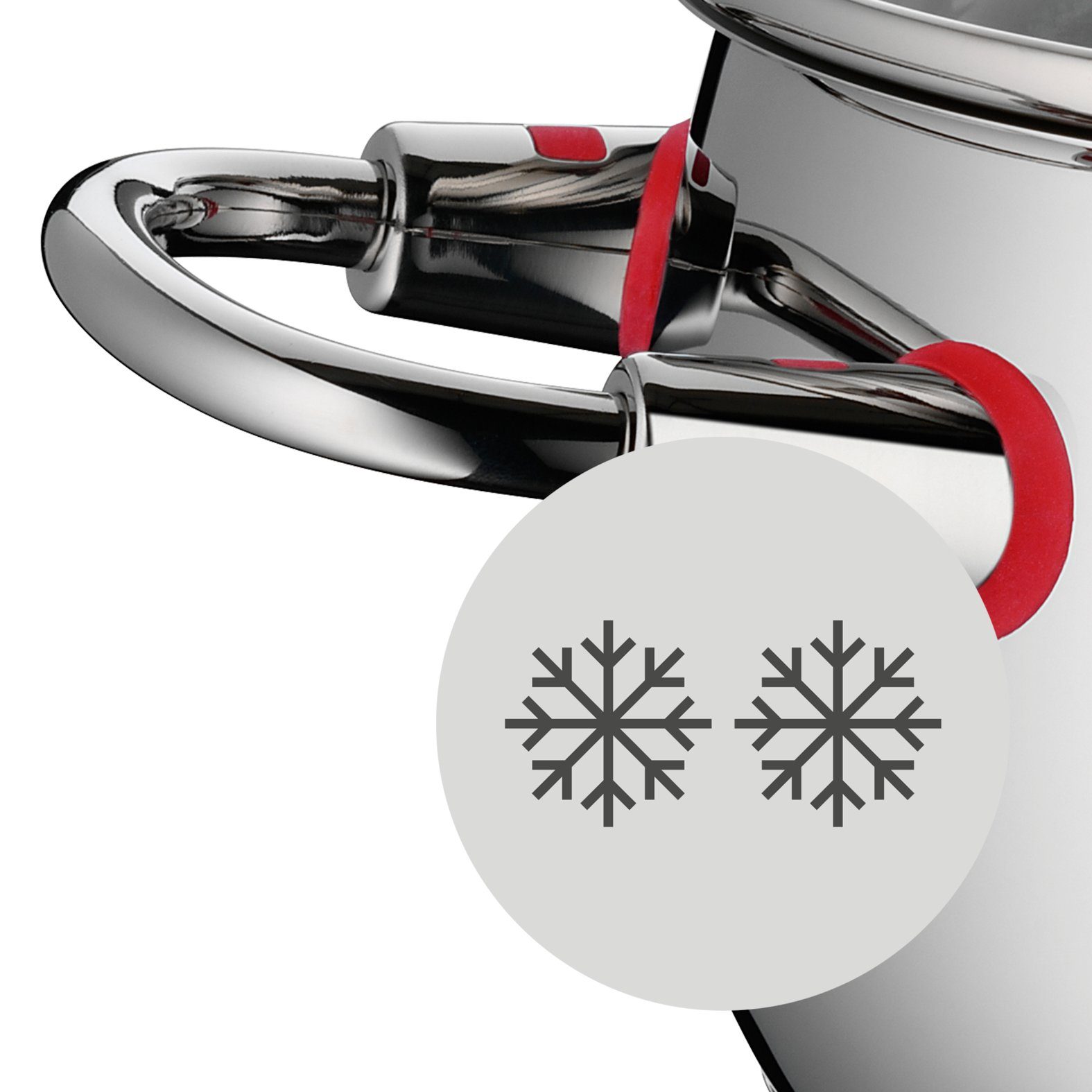 WMF Topf-Set Quality One, Cromargan® Edelstahl Rostfrei 18/10 (Set, 5-tlg), induktionsgeeignet