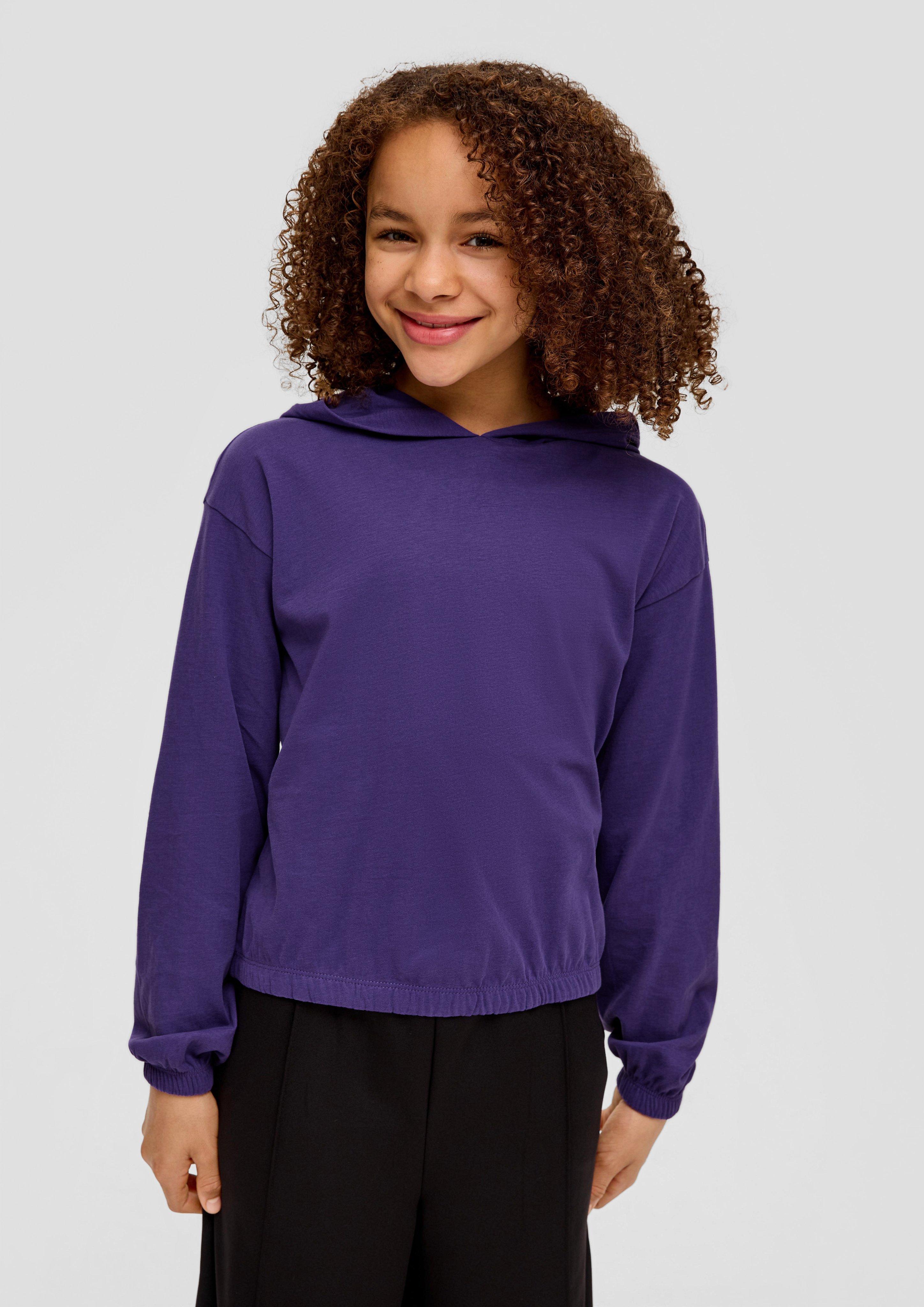 Longsleeve mit Kapuze  2133793-4838