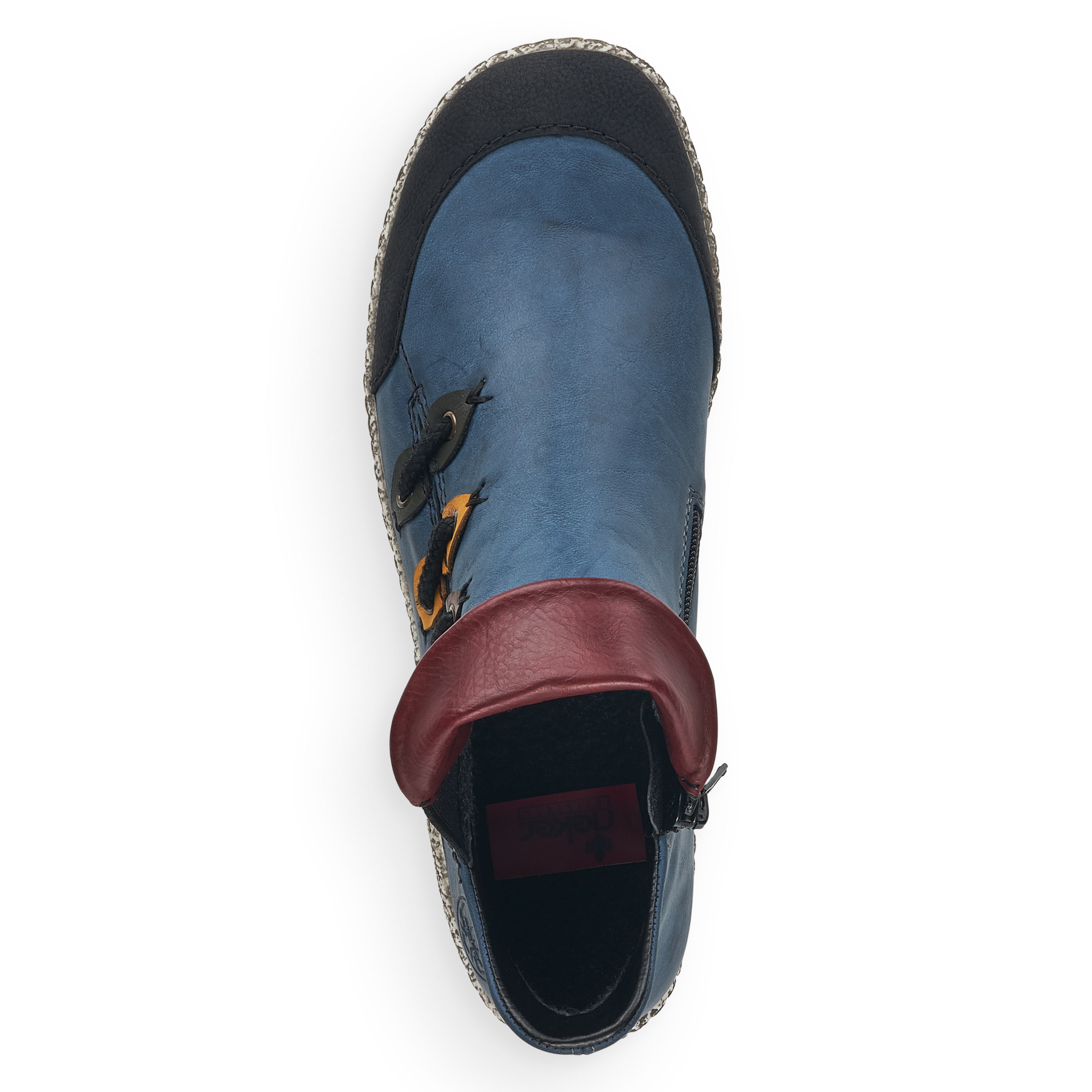 Rieker Damen Slipper ozeanblau