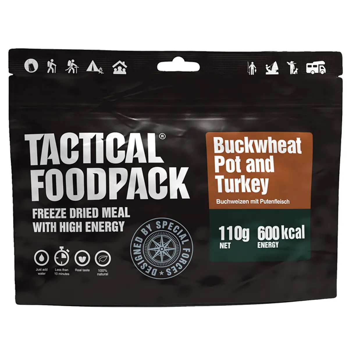 Tactical Foodpack Buchweizeneintopf mit Putenfleisch