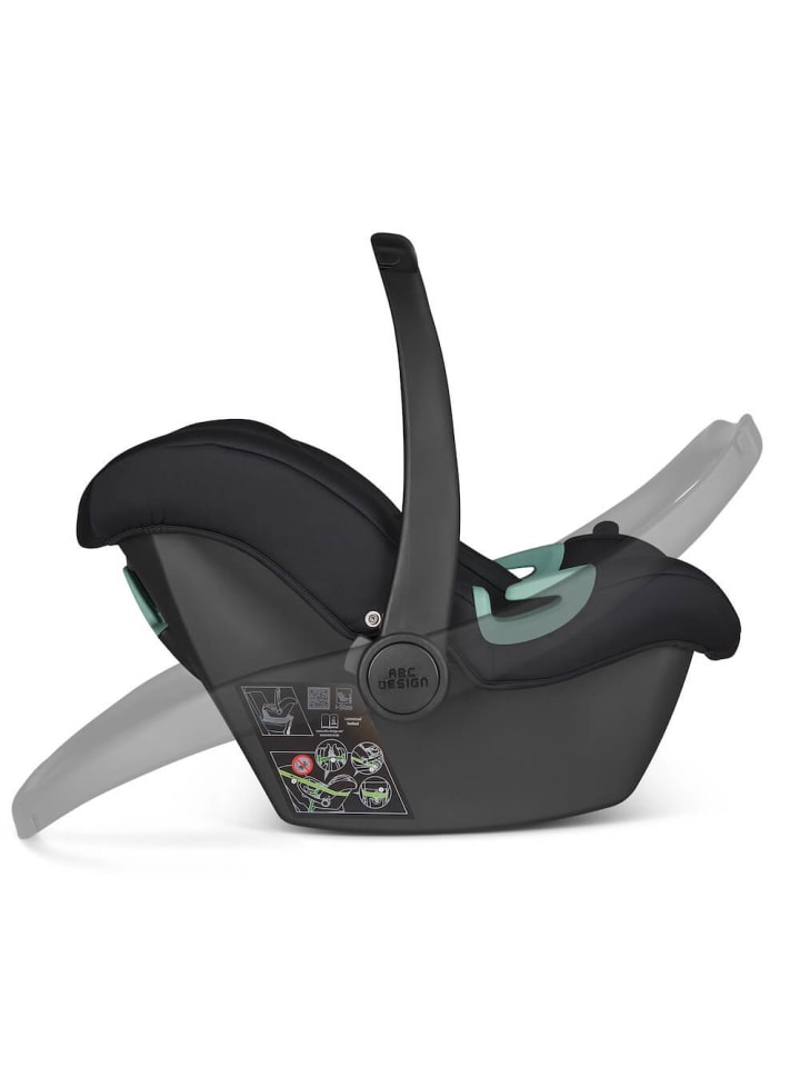 ABC-Design ABC Tulip Babyschale i-Size / 0 bis ca. 13 kg - Farbe: Black 2025 günstig kaufen onesize