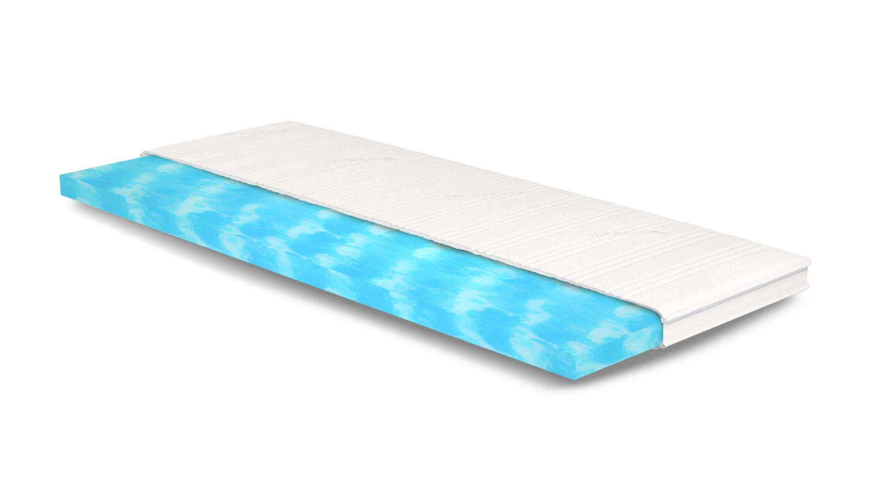 Topper MAGE 450, Meisterschlaf, 7 cm hoch, Gelschaum, Topper, Boxspringmatratzen und Boxspringbett geeignet, 80x200 cm