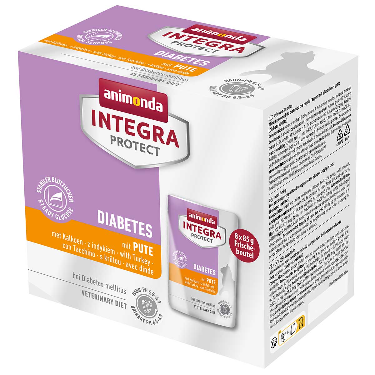 animonda INTEGRA PROTECT Diabetes Pute 8x85g kaufen
