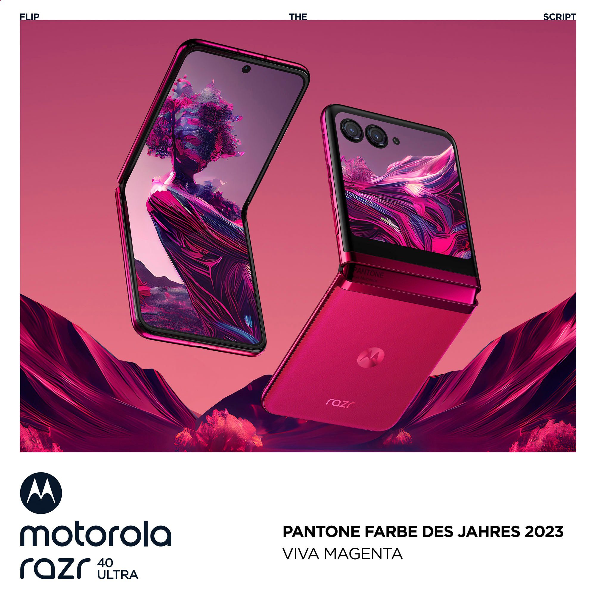 Motorola Motorola razr40 ultra Smartphone (17,52 cm/6,9 Zoll, 256 GB Speicherplatz, 12 MP Kamera)