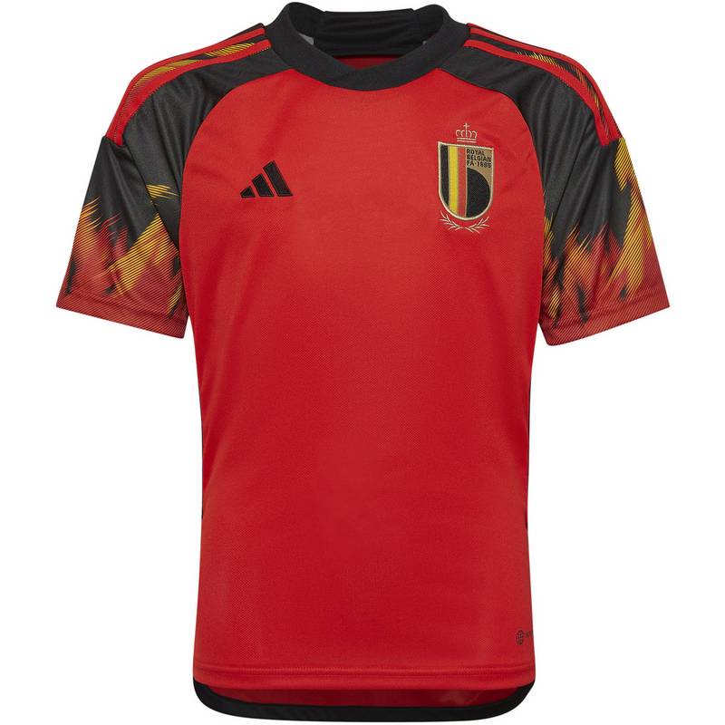 adidas Belgien WM 2022 Heim Teamtrikot Kinder