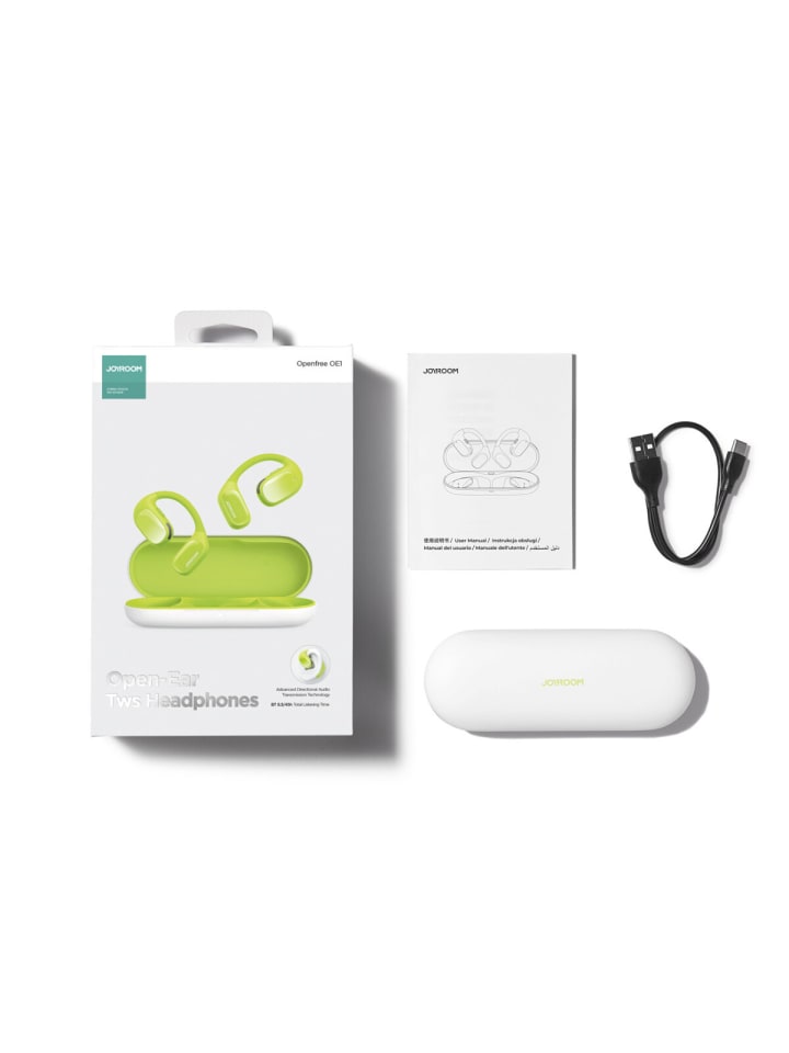 COFI 1453 Joyroom Openfree JR-OE1 kabellose On-Ear-Kopfhörer Grün in Grün günstig kaufen onesize