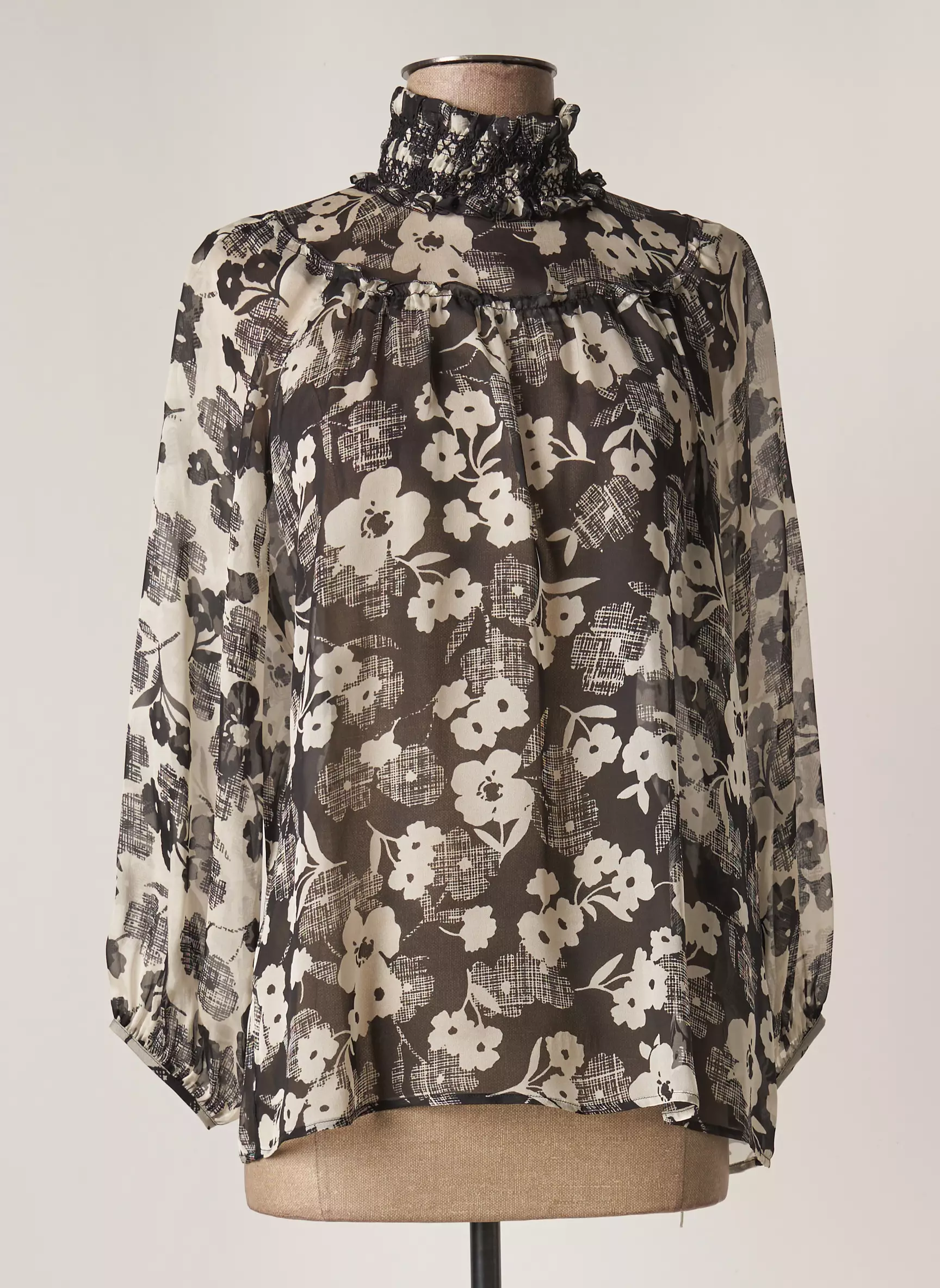 High Blouses Femme couleur noir