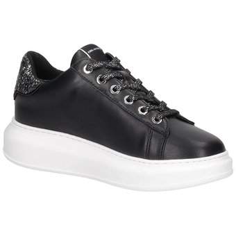 Karl Lagerfeld Kapri Signia Rhinestone Lo in schwarz