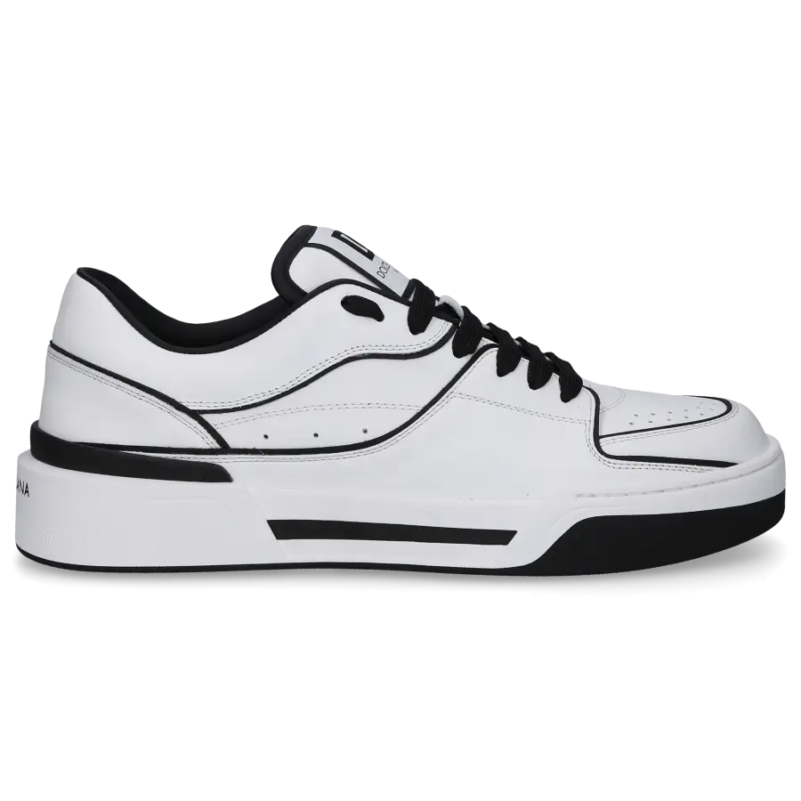 Dolce & Gabbana - Sneaker low NEW ROMA Kalbsleder - weiß