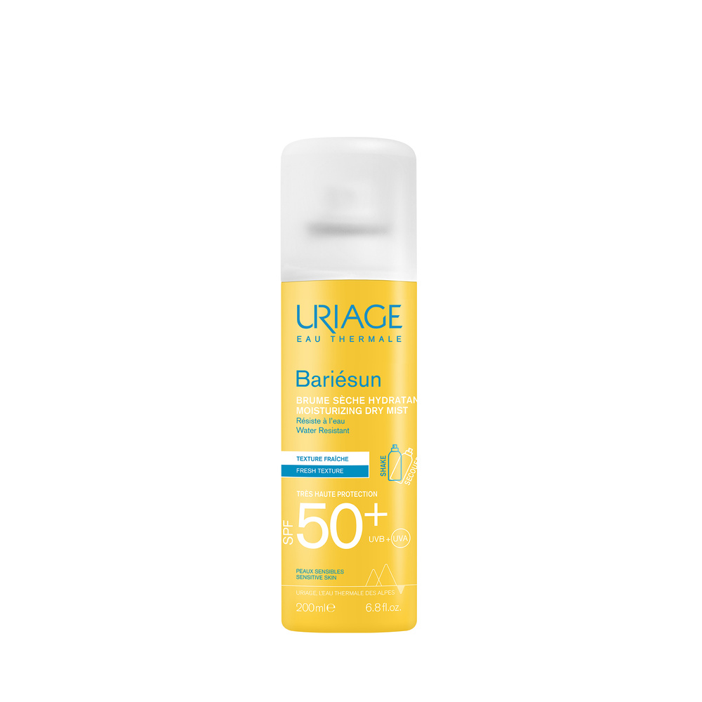 Uriage Brume Sèche Hydratante SPF50+ Protections solaires