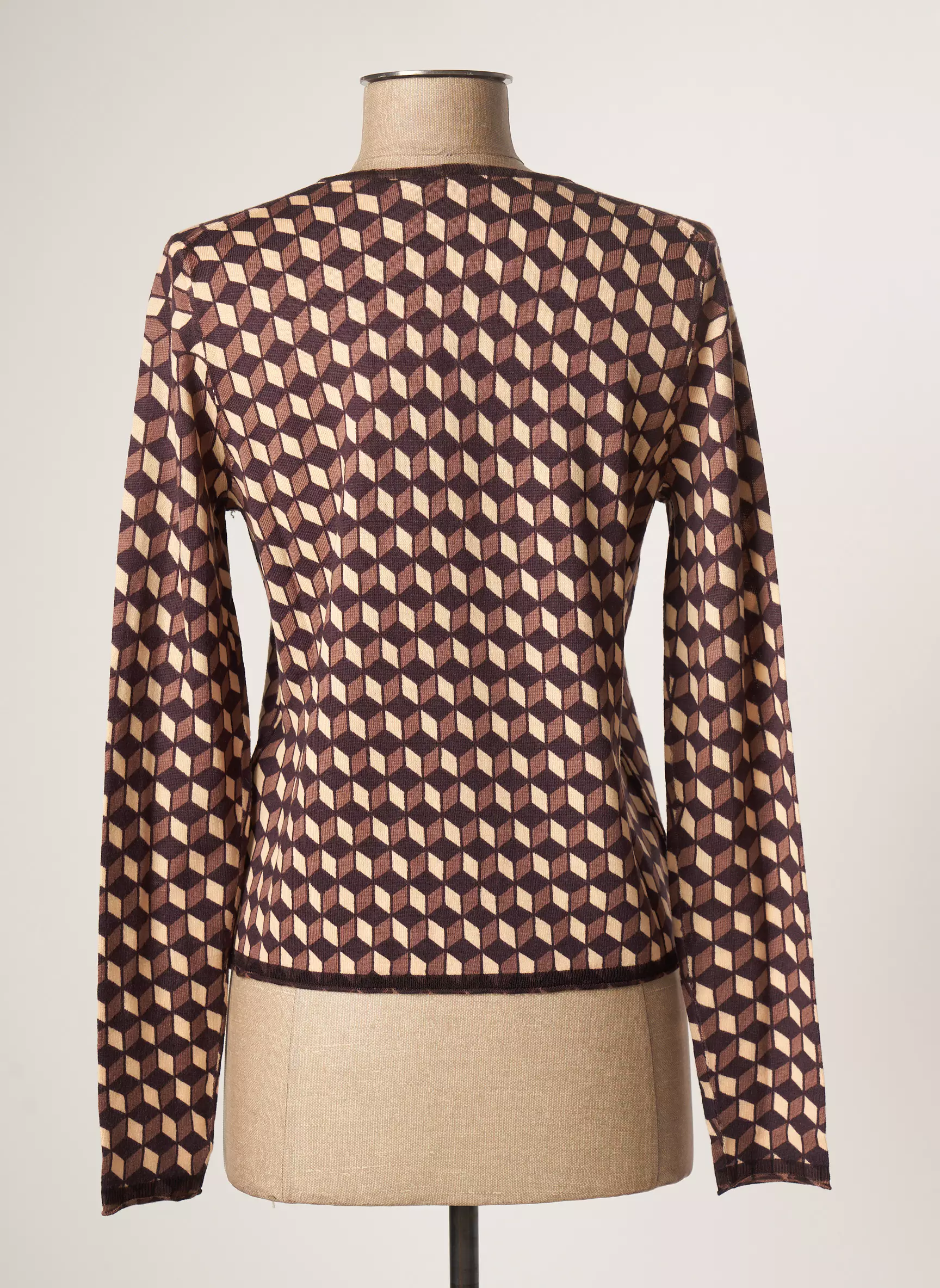 Maliparmi Cardigans Femme couleur marron