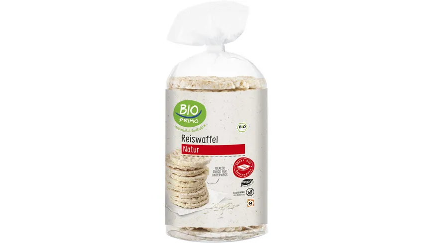 BIO PRIMO Bio Reiswaffeln ohne Salz 100 g