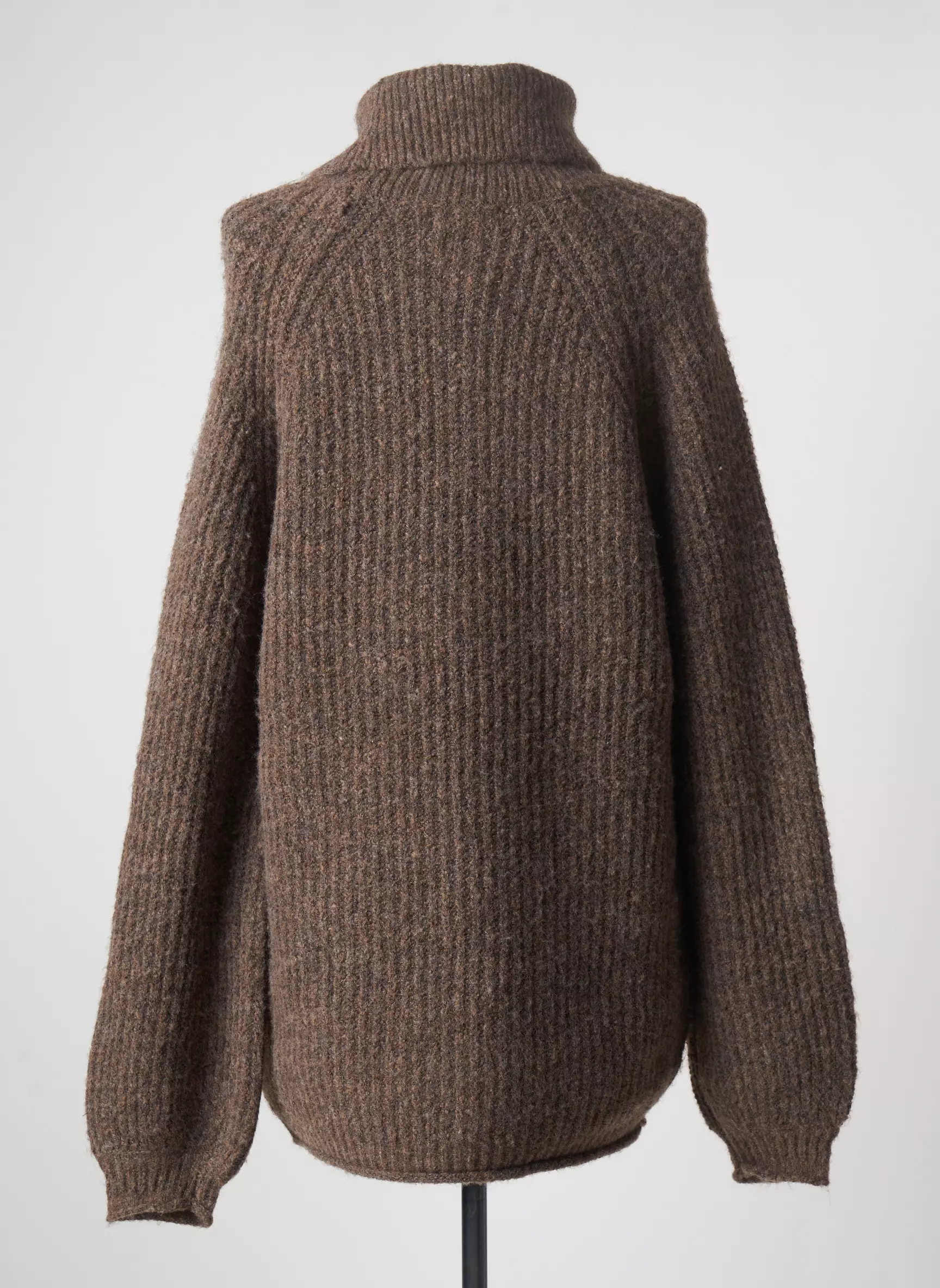 Molly Bracken Cols Roules Femme couleur marron