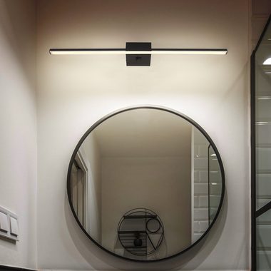 Globo LED Wandleuchte, LED-Leuchtmittel fest verbaut, Neutralweiß, Wandlampe Spiegelleuchte Badezimmerlampe LED Wandleuchte Metall