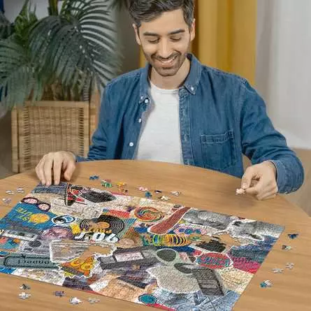Puzzle 1000 Teile - Die 90er Jahre