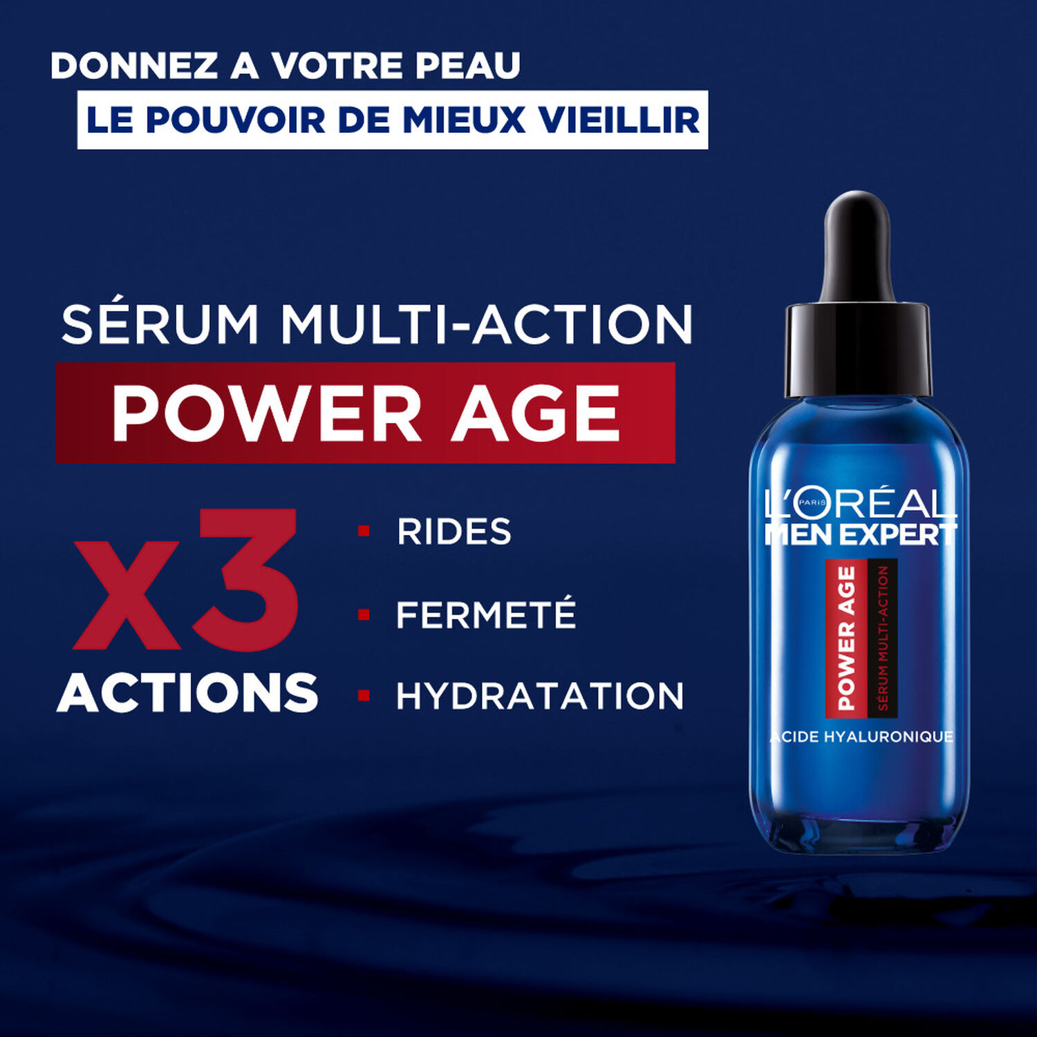 L'Oréal Paris Power Age Sérum Multi-Action Acide Hyaluronique