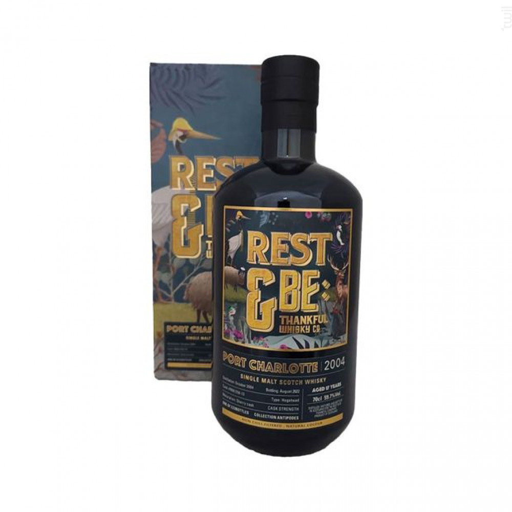 Rest & Be Thankful Port Charlotte Sherry Antipodes 17 Ans Rest & Be Thankful