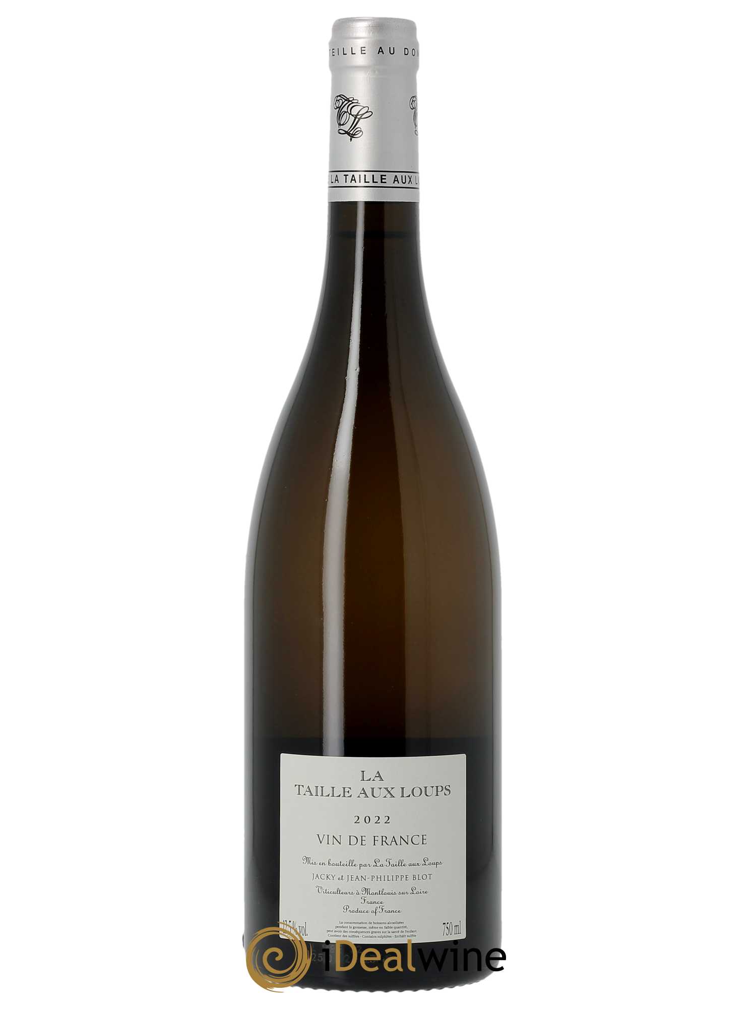 Vin de France Bretonnière La Taille aux Loups - Jacky Blot  2022 - Lot de 1 Bouteille
