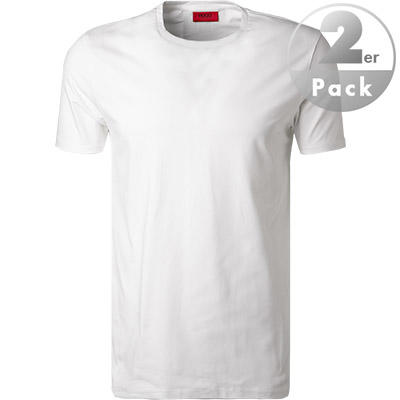 HUGO, T-Shirts, Regular Fit, Baumwolle, weiß