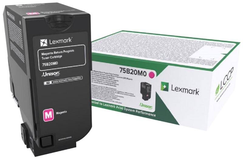 Lexmark Original Tonerkartusche 75B20M0 Magenta
