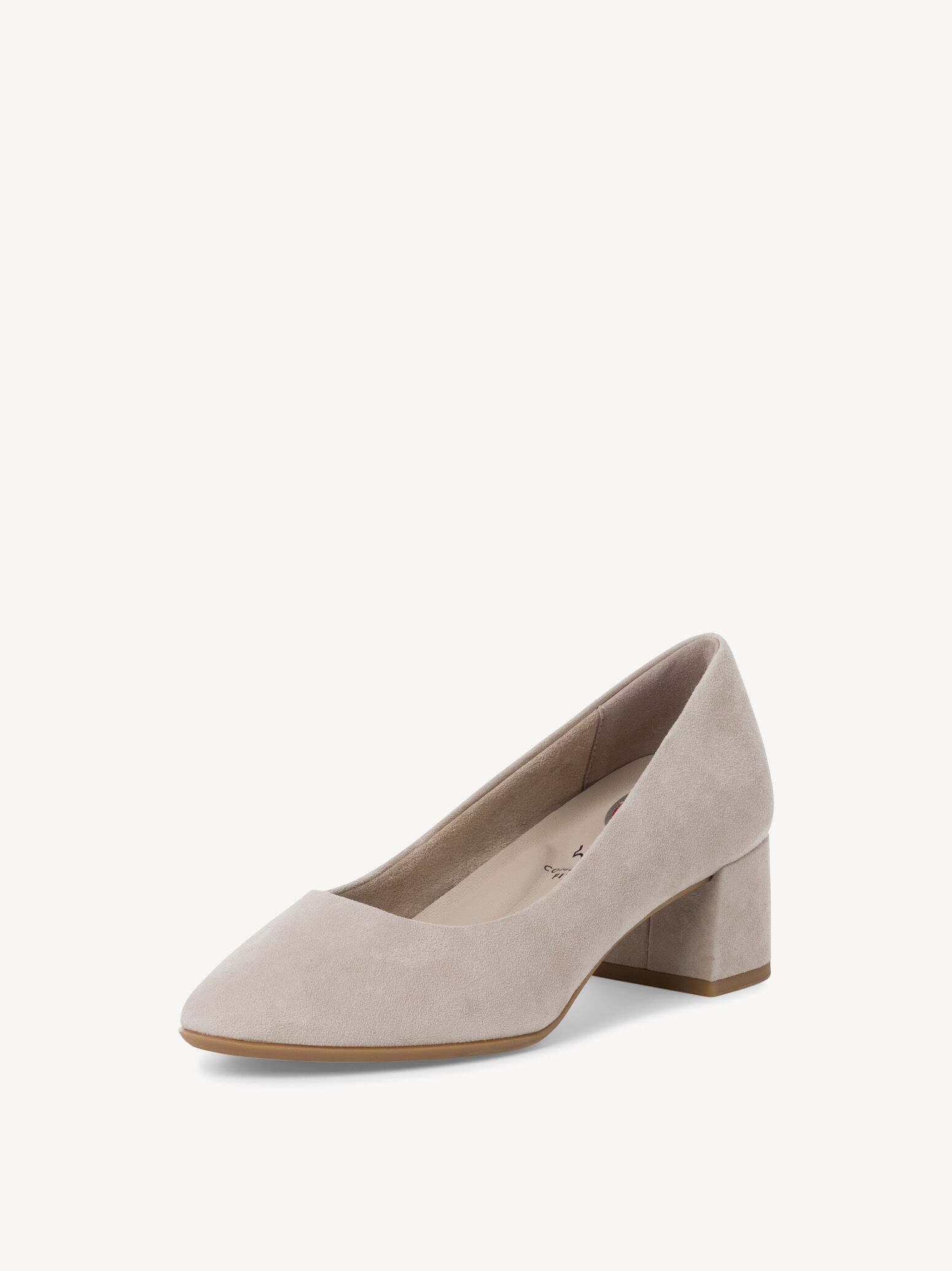 Escarpin en cuir - marron