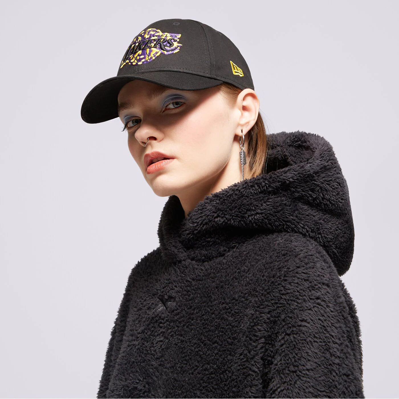REEBOK HOODIE LUX COZY PLUSH Schwarz