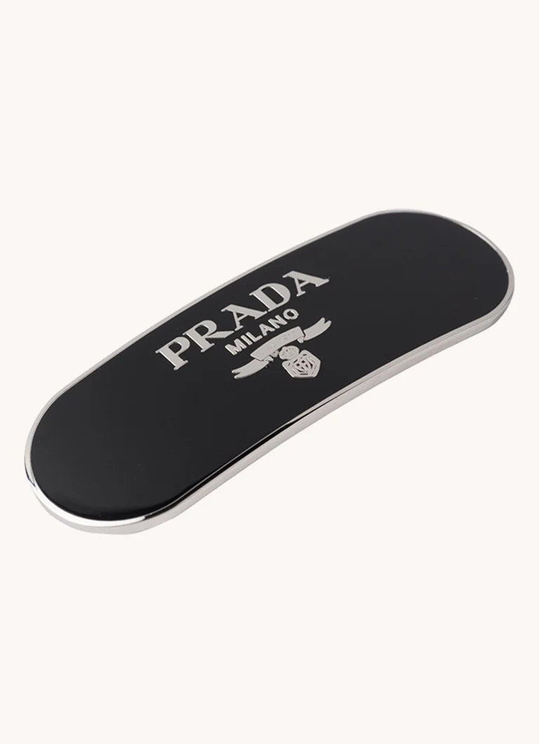 Prada plaukų segtukas su logotipu