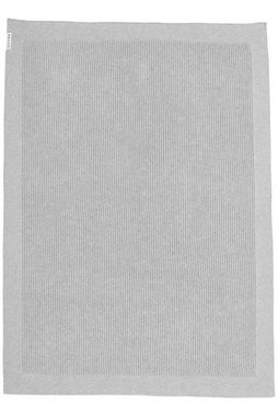 Babydecke Rib Grey Melange, Meyco Baby, 75x100cm