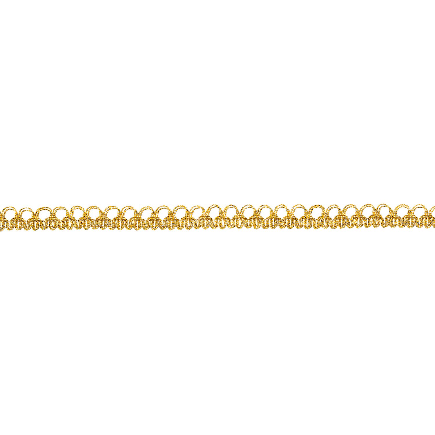 Brokatspitze, gold, 12 mm, 4 m