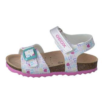 Geox B Sandal Chalki Girl in weiß