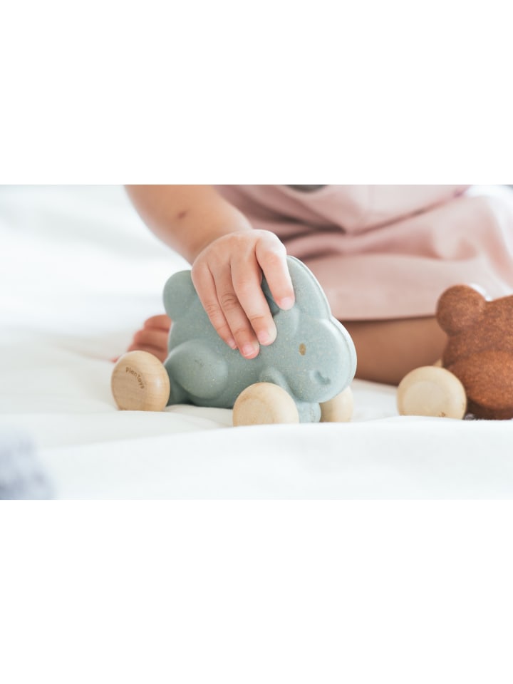 Plan Toys Hase auf Rädern blau ab 12 Monate günstig kaufen onesize