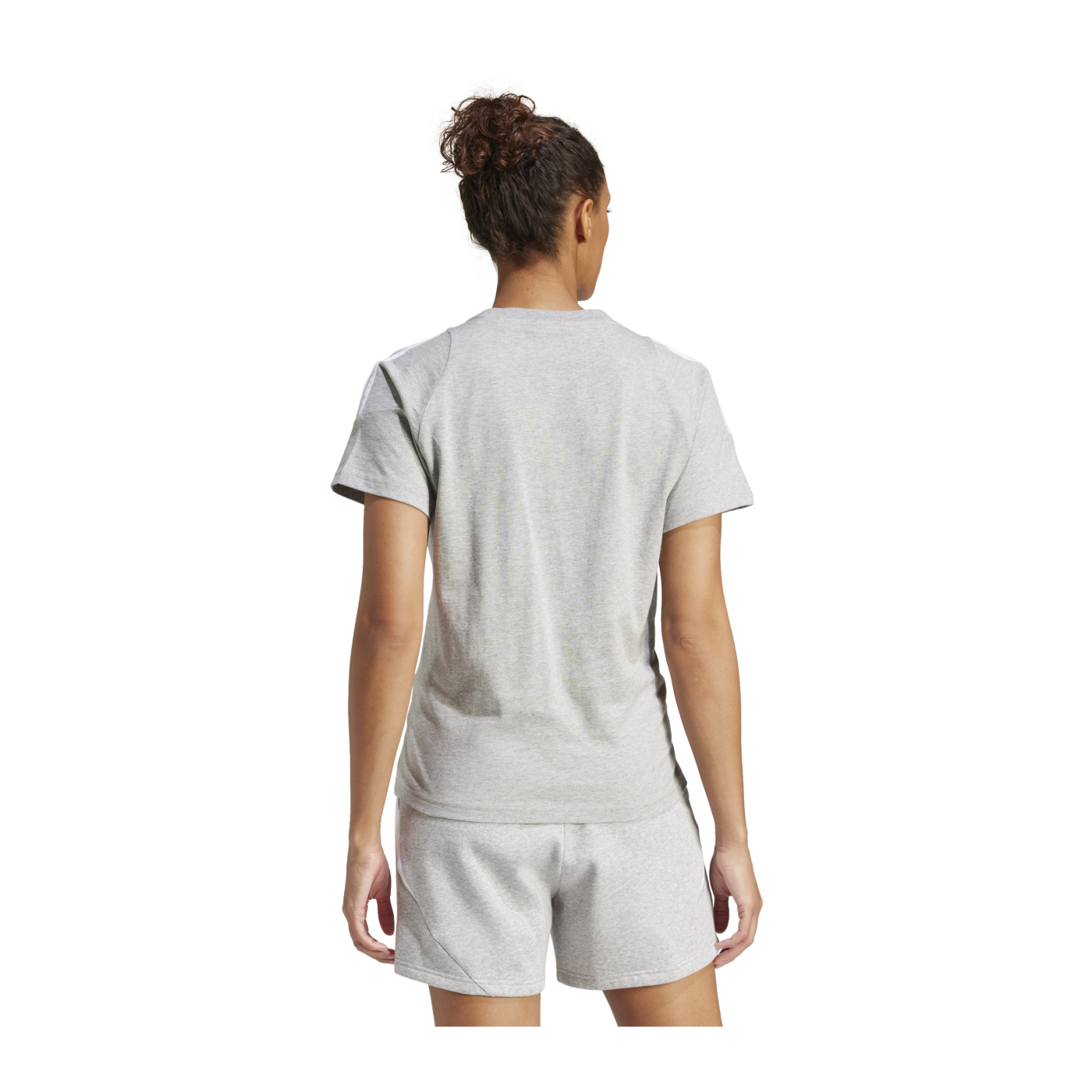 adidas Tiro 24 T-Shirt Damen Grau Weiss
