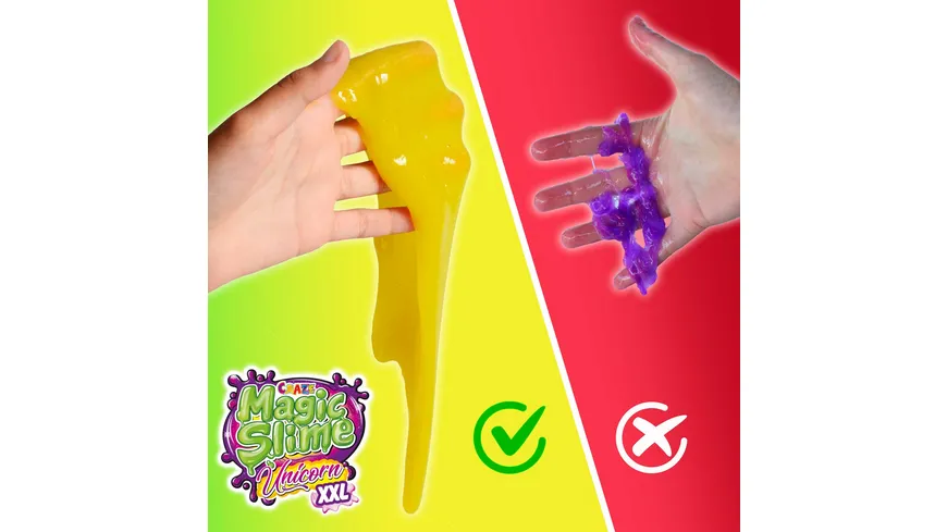 CRAZE - MAGIC SLIME Unicorn XXL Dose mit 600ml Schleim und einer Figur 600 ml