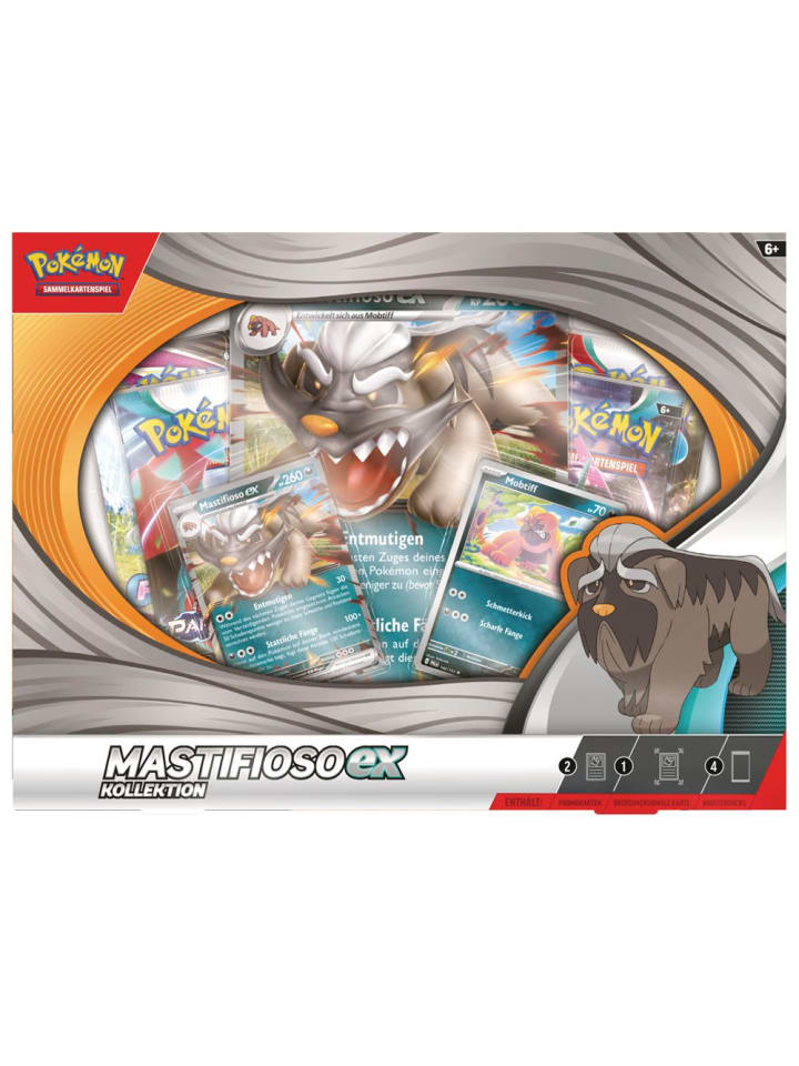 Pokémon Mastifioso-EX Kollektion | Pokemon | Sammel-Karten | Edition deutsch günstig kaufen onesize