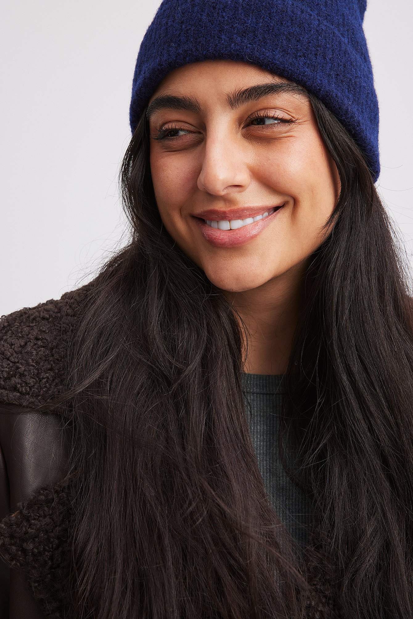 Alpaca-Mischung beanie-Mütze