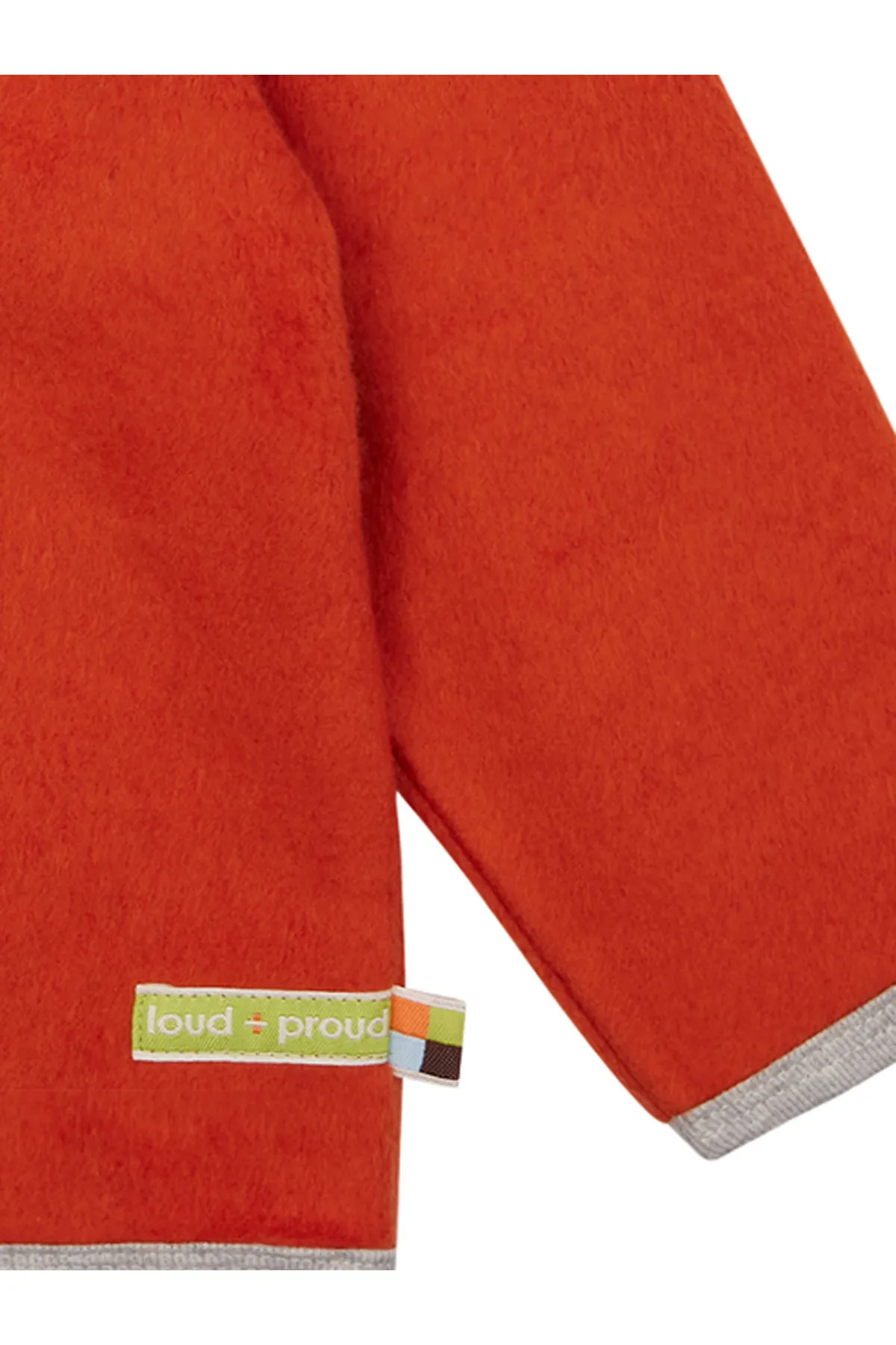 loud + proud  Strickweste - Rot - Regular Fit
