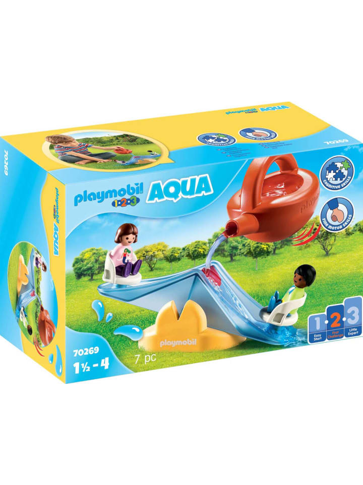 Playmobil Spielfigur Set 1.2.3. Aqua Wasserwippe mit Gießkanne, ab 18 Monate günstig kaufen onesize